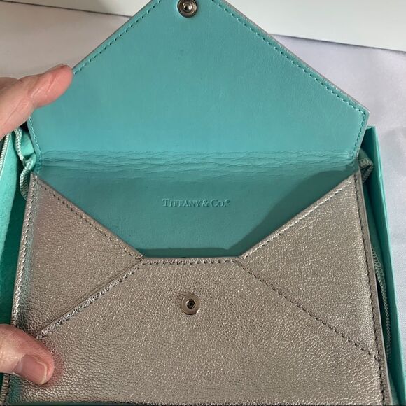 Tiffany & Co  Leather Card Case - New - Picture 4 of 8